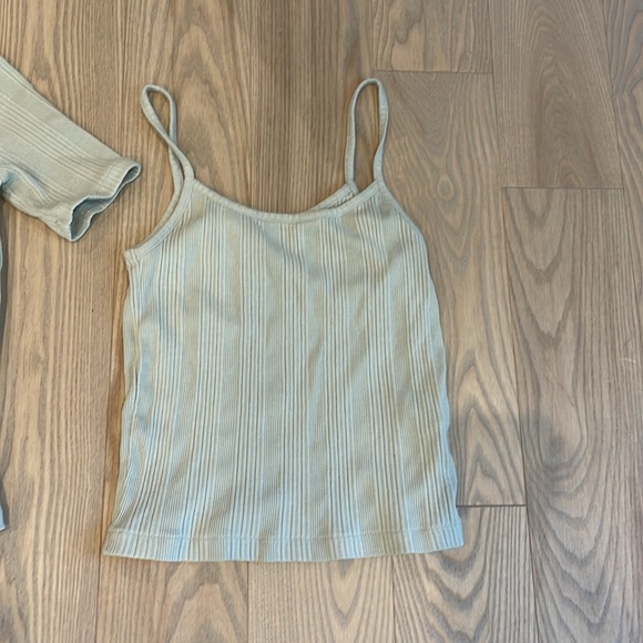 Madewell Pointelle Cardigan set - Picture 3 of 6